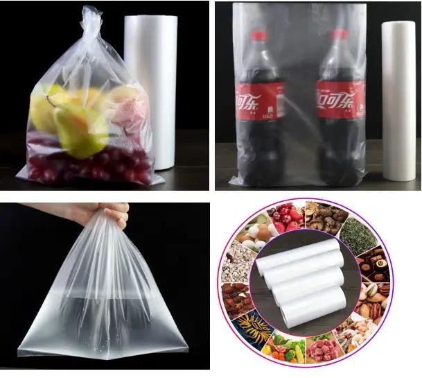 Garbage bag plastic rolling bag
